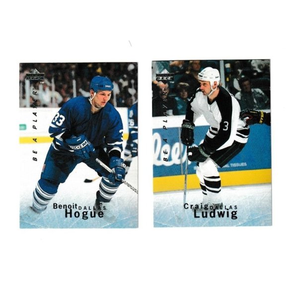2 Upper Deck Be A Player Dallas NHL Hockey Trading Collectible Cards - Picture 1 of 2
